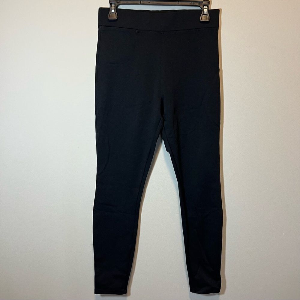✨ American Giant Black Ponte Legging Pants Women’s 6 - Picture 2 of 11